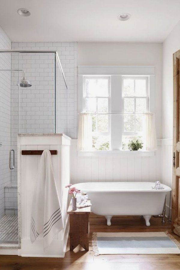 Cozy master bathroom decor ideas 51