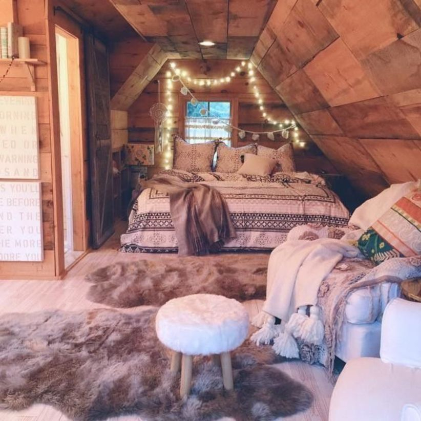 Cozy and beautiful bedroom for winter decor ideas 18