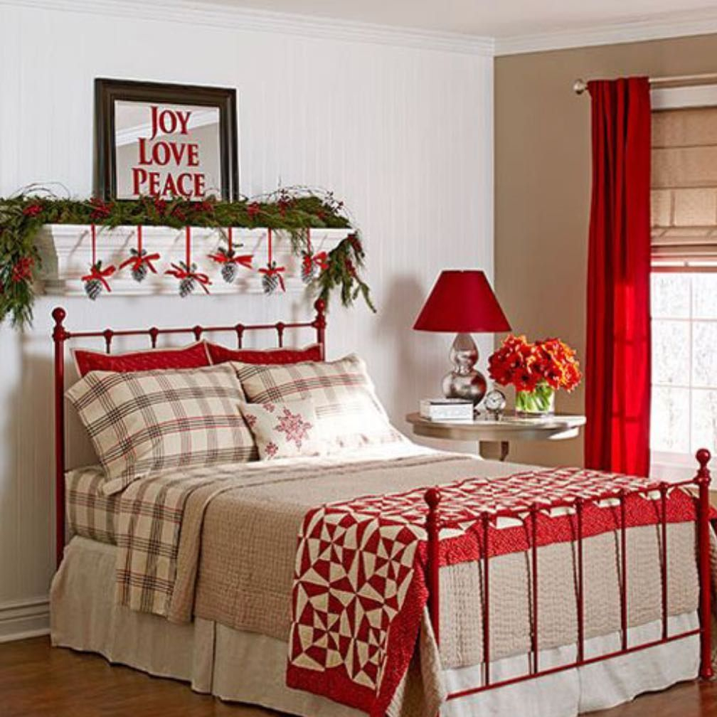 Cozy and beautiful bedroom for winter decor ideas 22
