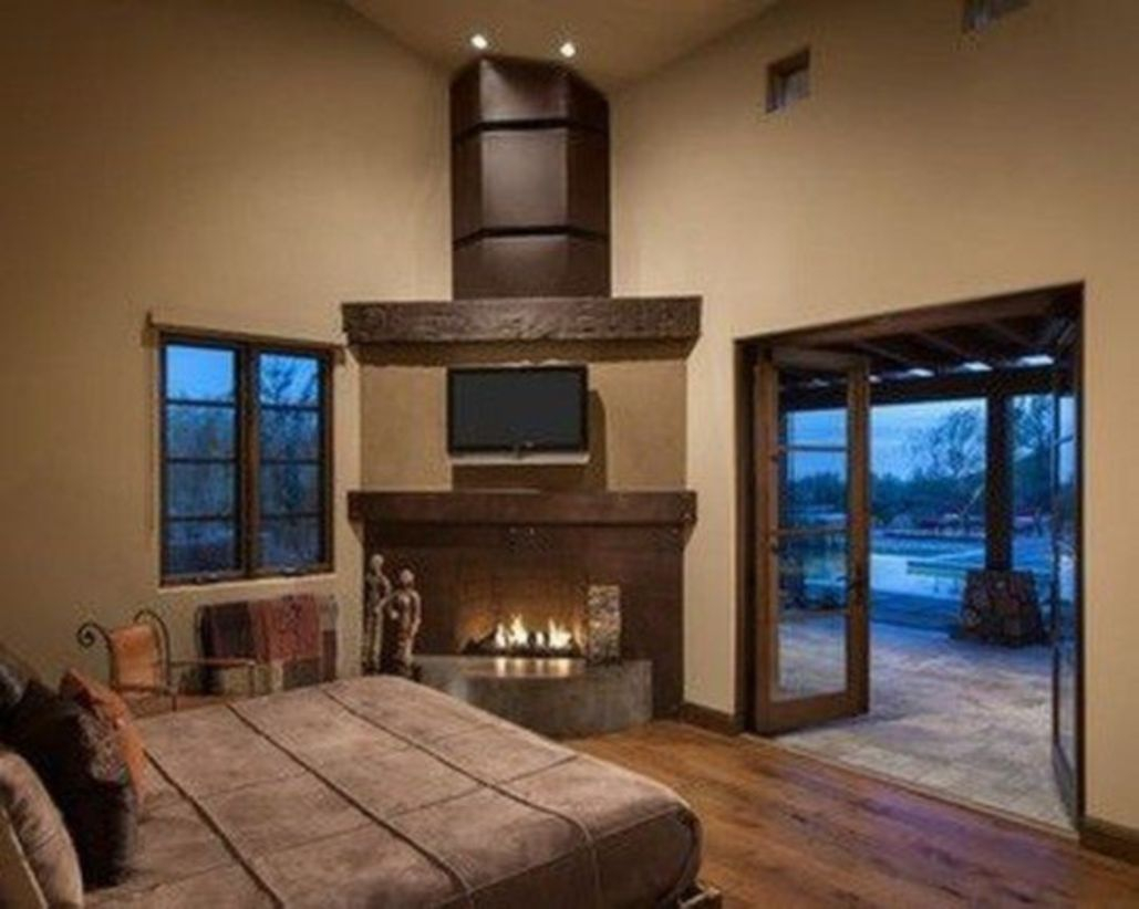 Cozy and beautiful bedroom for winter decor ideas 44