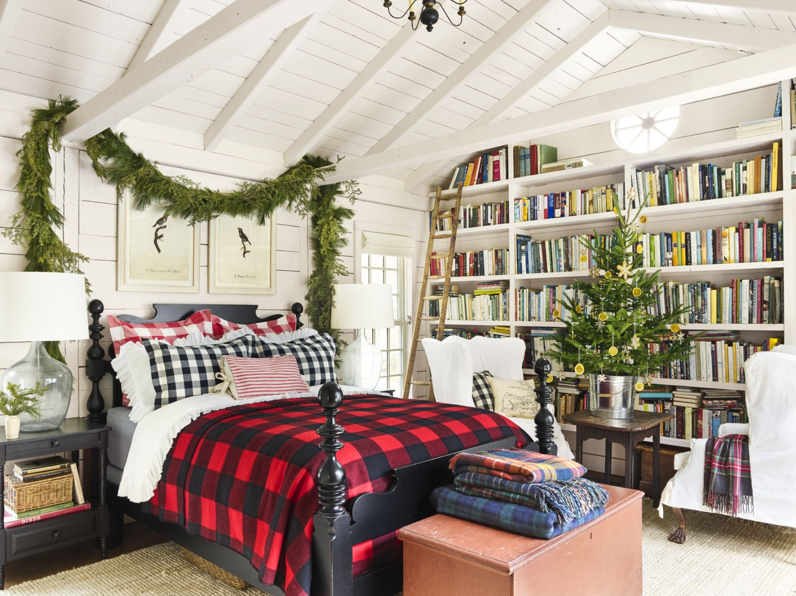 Cozy and beautiful bedroom for winter decor ideas 52