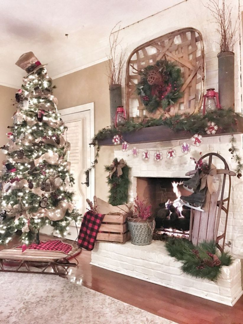 Favorite rustic winter decor to consider 16