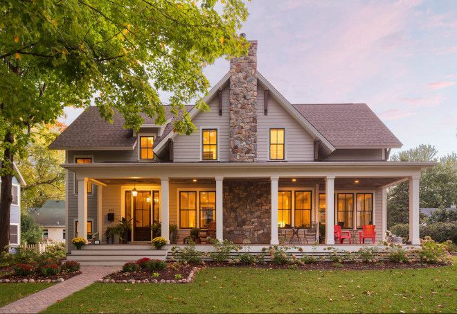 Modern farmhouse exterior design ideas 13