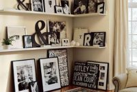 Corner shelves that change home decor become more beautiful 15