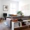 Design a living room in a small space that remains comfortablel 01