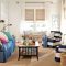Design a living room in a small space that remains comfortablel 02