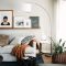 Design a living room in a small space that remains comfortablel 08