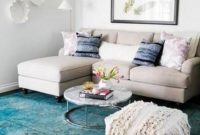 Design a living room in a small space that remains comfortablel 11