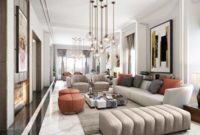 Design a living room in a small space that remains comfortablel 19