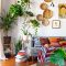 Design a living room in a small space that remains comfortablel 26
