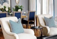 Design a living room in a small space that remains comfortablel 33