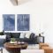 Design a living room in a small space that remains comfortablel 34