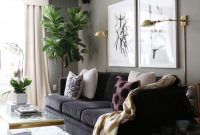 Design a living room in a small space that remains comfortablel 38