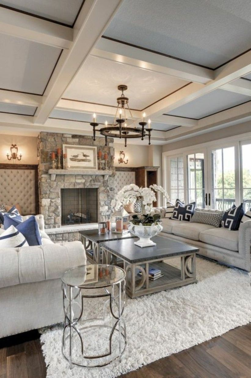 The design of the living room looks luxurious 32
