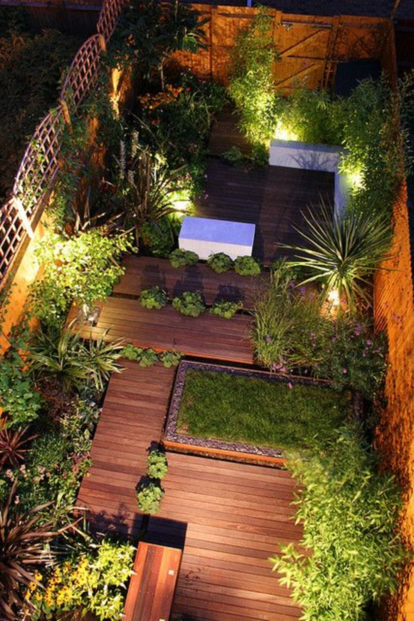 A small garden design that is still beautiful to see 30