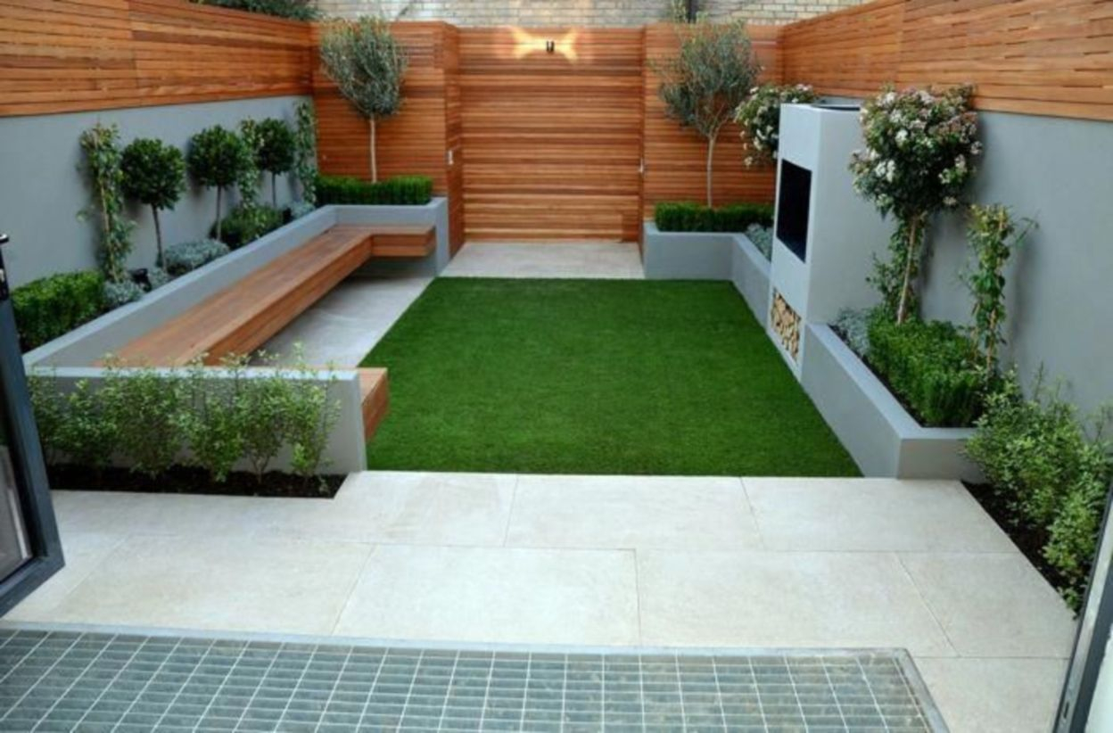 A small garden design that is still beautiful to see 45