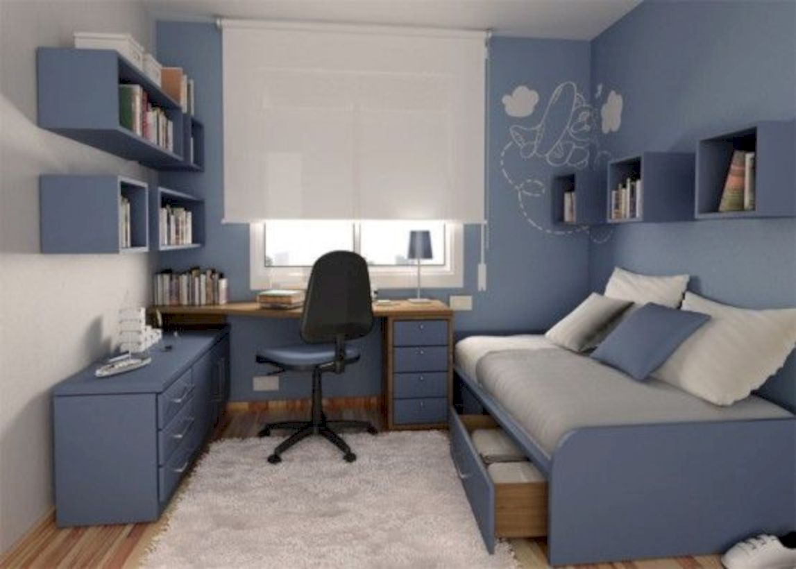 Cozy small bedroom ideas for your son 08