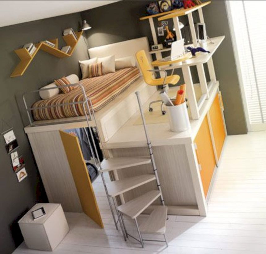 Cozy small bedroom ideas for your son 22