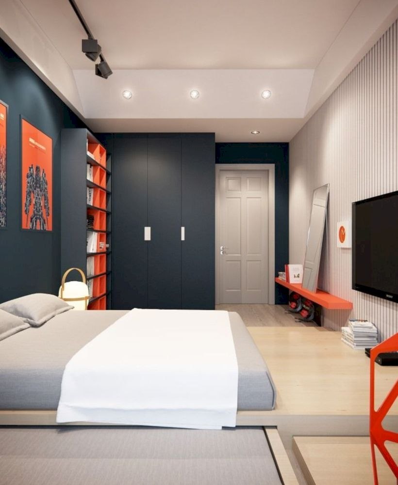 The best bedroom design ideas for you to apply in your home 46