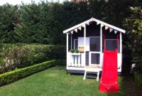 Backyard design ideas with children's slides 01