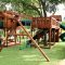 Backyard design ideas with children's slides 07