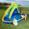 Backyard design ideas with children's slides 09