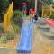 Backyard design ideas with children's slides 25