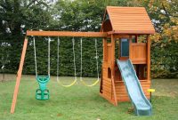 Backyard design ideas with children's slides 28