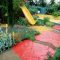 Backyard design ideas with children's slides 29