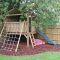 Backyard design ideas with children's slides 36