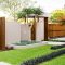Garden exterior design ideas using grass that make your home more fresh 04