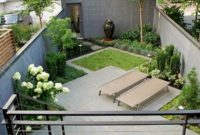 Garden exterior design ideas using grass that make your home more fresh 20