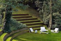 Garden exterior design ideas using grass that make your home more fresh 23