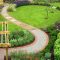 Garden exterior design ideas using grass that make your home more fresh 24
