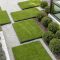 Garden exterior design ideas using grass that make your home more fresh 27