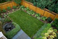 Garden exterior design ideas using grass that make your home more fresh 28