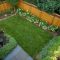 Garden exterior design ideas using grass that make your home more fresh 28