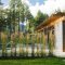 Garden exterior design ideas using grass that make your home more fresh 30