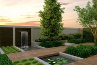 Garden exterior design ideas using grass that make your home more fresh 35