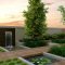 Garden exterior design ideas using grass that make your home more fresh 35