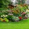Garden exterior design ideas using grass that make your home more fresh 38