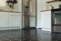 Kitchen floor design with the best motives 14
