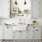 Kitchen floor design with the best motives 15