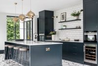 Kitchen floor design with the best motives 44