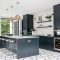 Kitchen floor design with the best motives 44