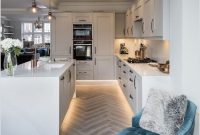 Kitchen floor design with the best motives 52