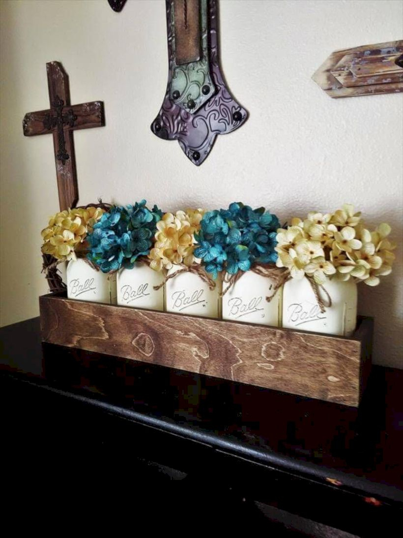 Rustic home decoration diy that you can try 12