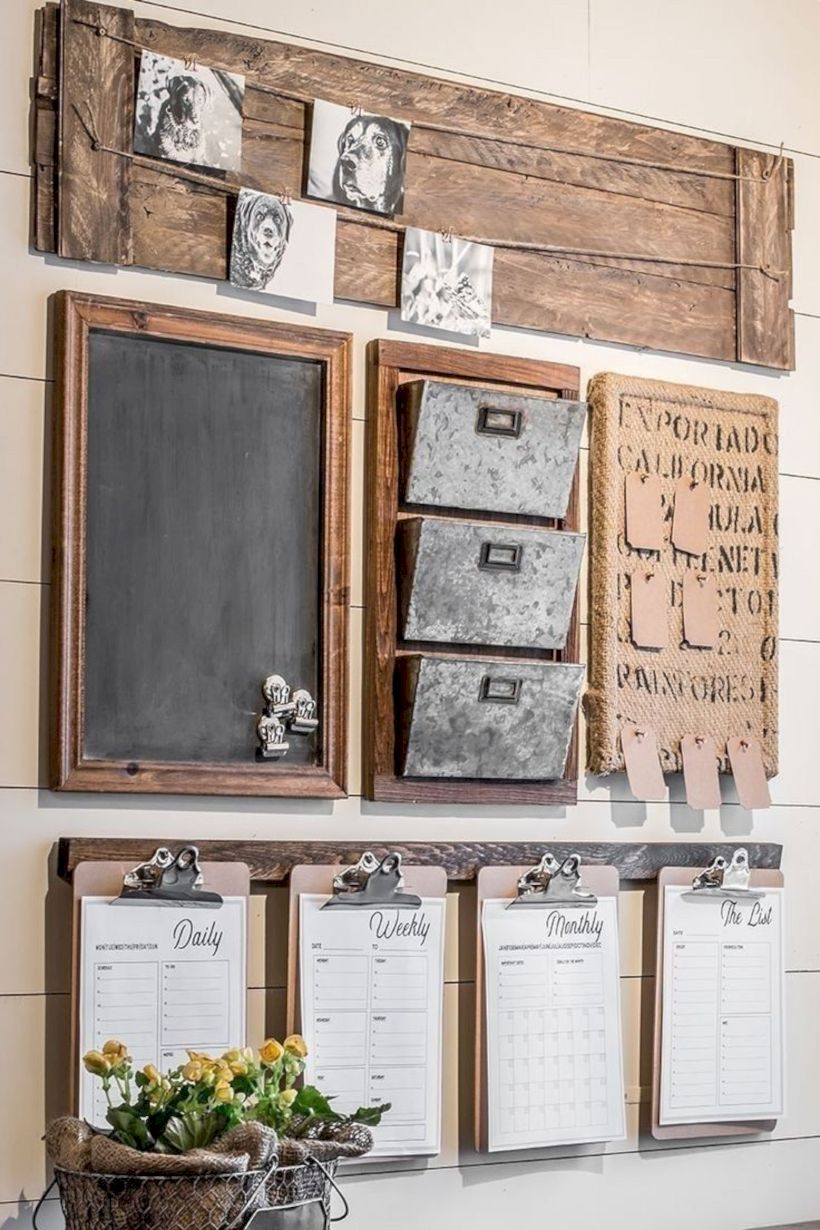 Rustic home decoration diy that you can try 25