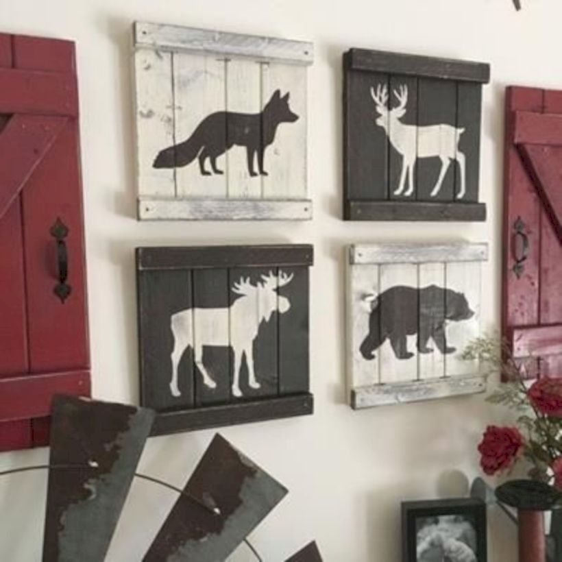 Rustic home decoration diy that you can try 28