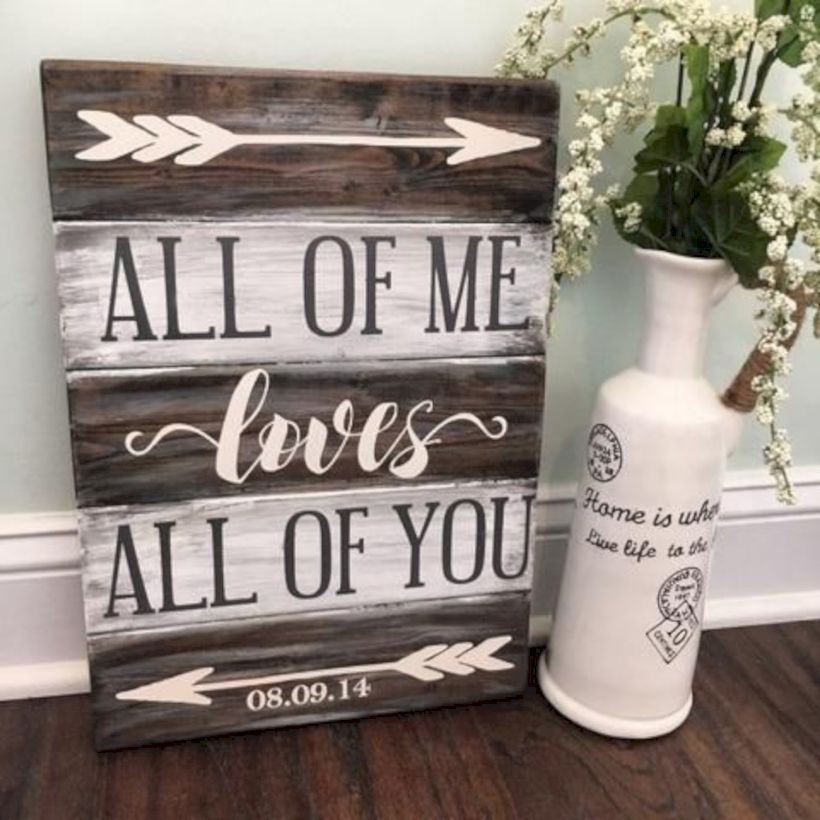Rustic home decoration diy that you can try 35